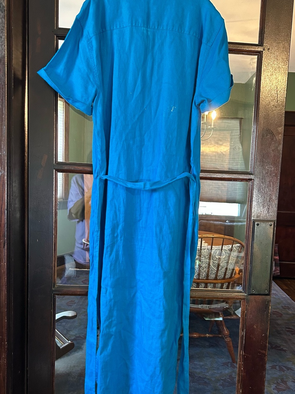 Ralph Lauren Bright Teal Button-Down Dress NWT - Picture 5 of 5